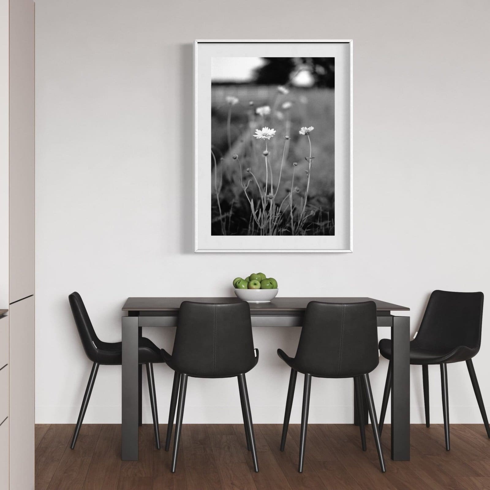 Roadside Sunflowers Framed